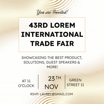 Trade Show Invitations