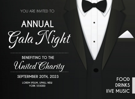 Gala invitations