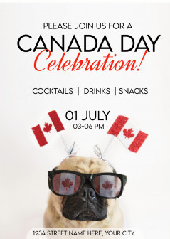 Canada Day Invitations