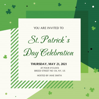 St. Patricks Day Invitation
