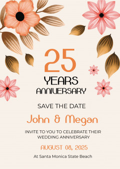 Anniversary invitations