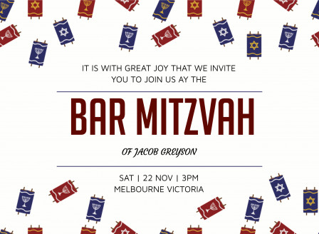 Bat and Bar Mitzvah