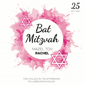 Bat and Bar Mitzvah