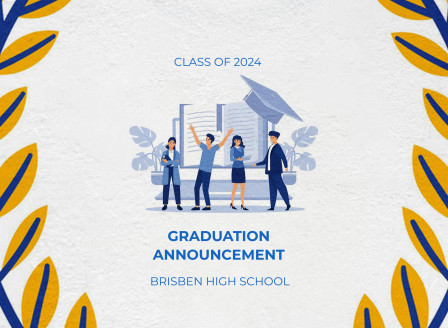 Graduation announcements