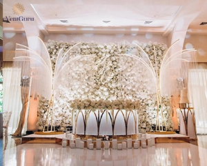 luxury wedding decor venue